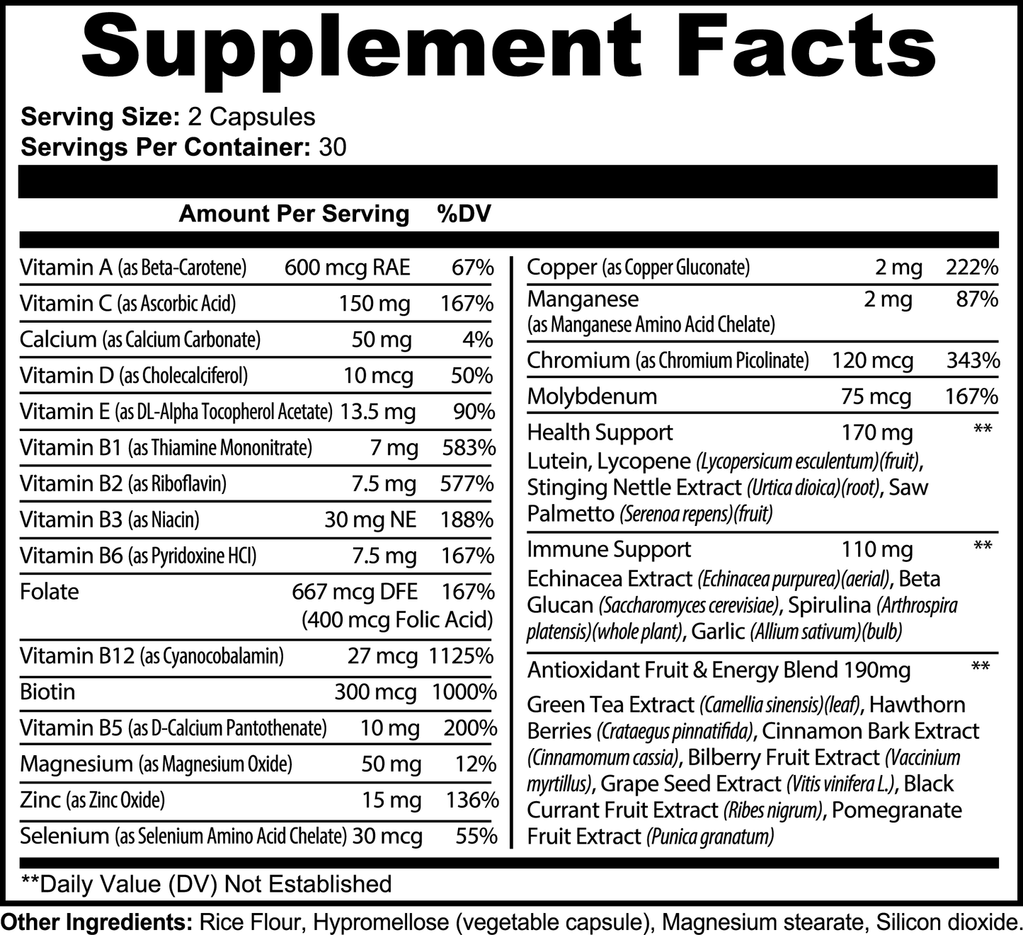 Men´s Complete Multivitamin